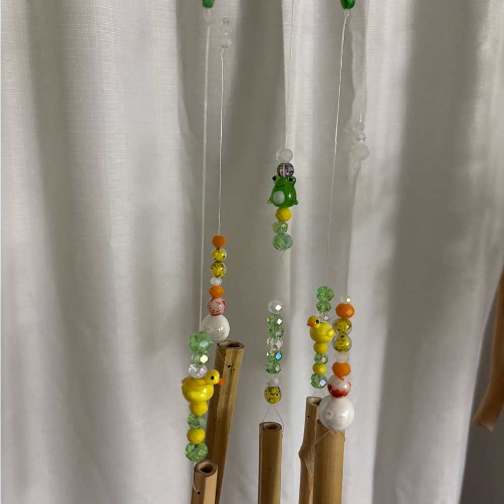 Colorful Beaded Wind Chime